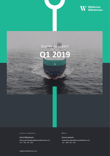 Vorschaubild Wallenius Wilhelmsen Quartalsbericht 2019-q1