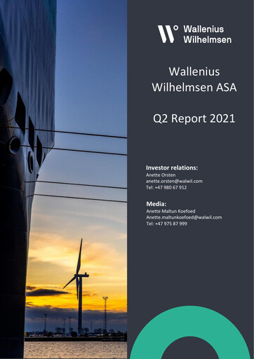 Vorschaubild Wallenius Wilhelmsen Quartalsbericht 2021-q2
