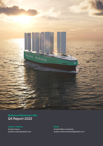 Vorschaubild Wallenius Wilhelmsen Quartalsbericht 2022-q4