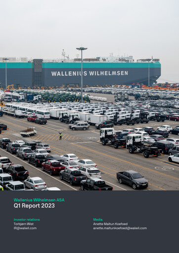 Vorschaubild Wallenius Wilhelmsen Quartalsbericht 2023-q1