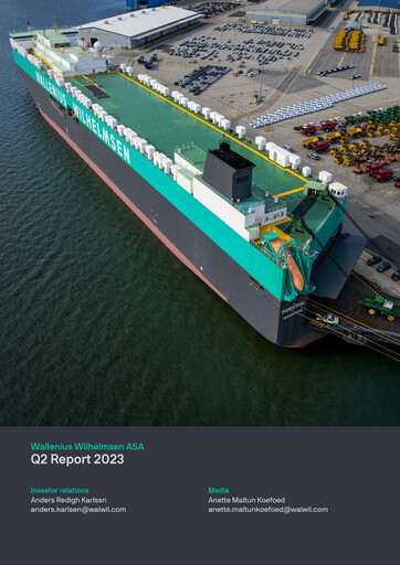 Vorschaubild Wallenius Wilhelmsen Quartalsbericht 2023-q2