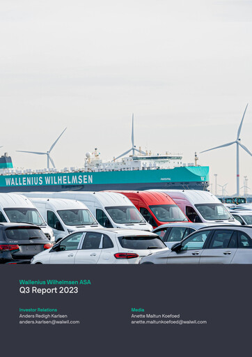 Vorschaubild Wallenius Wilhelmsen Quartalsbericht 2023-q3