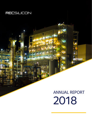 Thumbnail REC Silicon Annual Report 2018