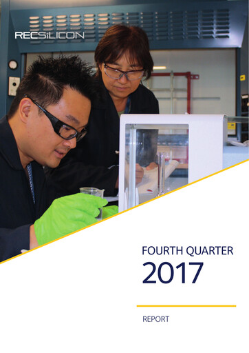 Thumbnail REC Silicon Quarterly Report 2017-q4