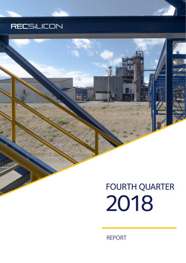 Thumbnail REC Silicon Quarterly Report 2018-q4