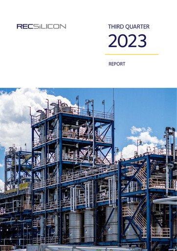 Thumbnail REC Silicon Quarterly Report 2023-q3