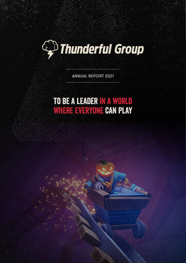 Thumbnail Thunderful Group Annual Report 2021