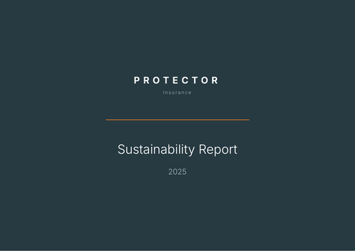 Thumbnail Protector Forsikring Sustainability Report 2025