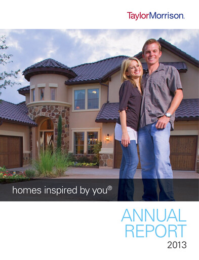 Thumbnail Taylor Morrison
 Annual Report 2013