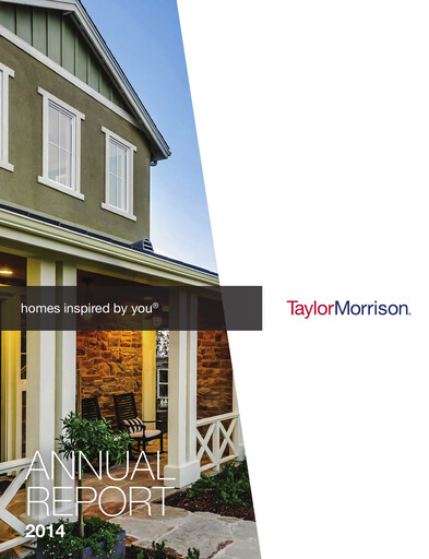 Thumbnail Taylor Morrison
 Annual Report 2014