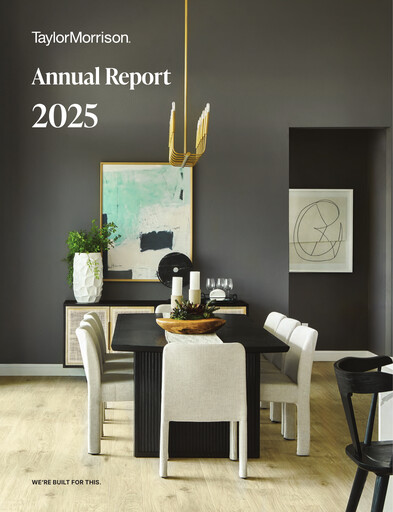 Thumbnail Taylor Morrison
 Annual Report 2025