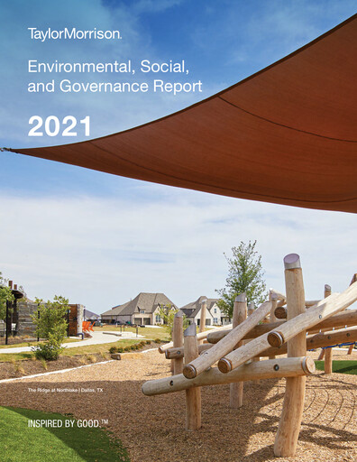 Thumbnail Taylor Morrison
 ESG Report 2021