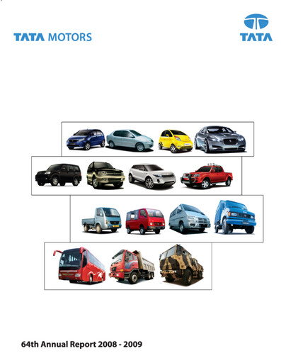 Vorschaubild Tata Motors Jahresbericht 2008-2009