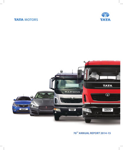 Vorschaubild Tata Motors Jahresbericht 2014-2015