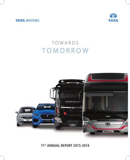 Vorschaubild Tata Motors Jahresbericht 2015-2016