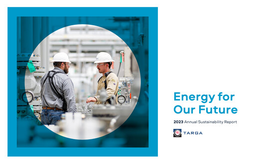 Thumbnail Targa Resources
 Sustainability Report 2023