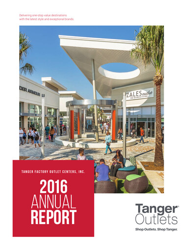 Thumbnail Tanger Inc.
 Annual Report 2016