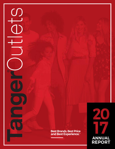 Thumbnail Tanger Inc.
 Annual Report 2017