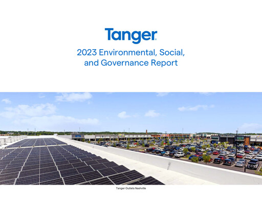 Thumbnail Tanger Inc.
 ESG Report 2023