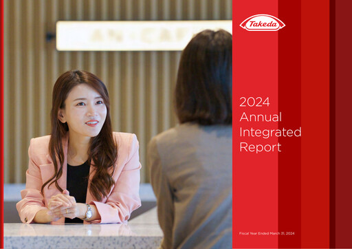 Thumbnail Takeda Pharmaceutical Integrated Report 2024