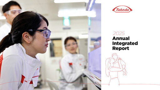 Thumbnail Takeda Pharmaceutical Integrated Report 2025