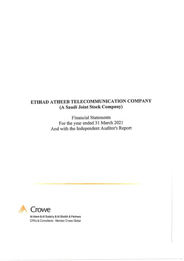 Thumbnail GO (Etihad Atheeb Telecommunication Company) Financial Statement 2020
