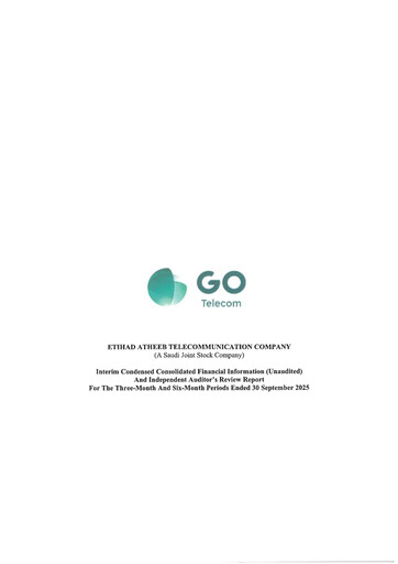 Thumbnail GO (Etihad Atheeb Telecommunication Company) Financial Statement 2025-h1
