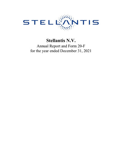 Thumbnail Stellantis Annual Report 2021