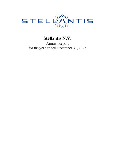 Thumbnail Stellantis Annual Report 2023