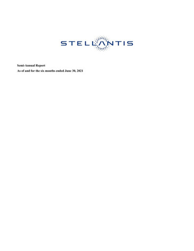 Thumbnail Stellantis Half-year Report 2021-h1