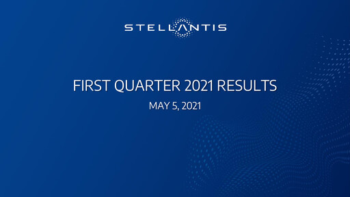 Thumbnail Stellantis Quarterly Report 2021-q1