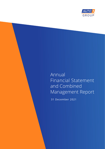 Thumbnail AUTO1 Financial Statement 2021