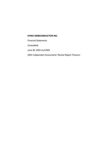 Thumbnail SK Hynix Half-year Report 2004-h1