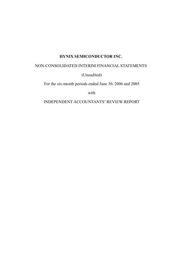 Thumbnail SK Hynix Half-year Report 2006-h1