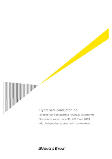 Thumbnail SK Hynix Half-year Report 2010-h1