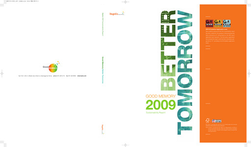 Thumbnail SK Hynix Sustainability Report 2009