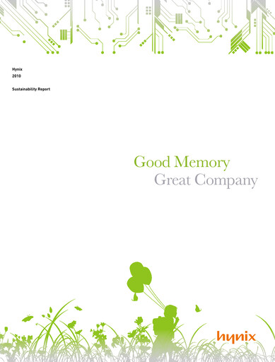 Thumbnail SK Hynix Sustainability Report 2010