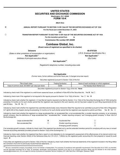 Thumbnail Coinbase Annual Report 2023