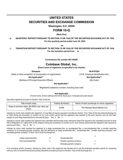 Thumbnail Coinbase Quarterly Report 2024-q2