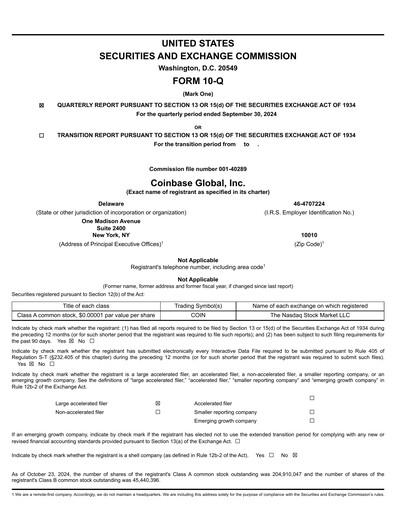 Thumbnail Coinbase Quarterly Report 2024-q3