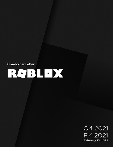 Thumbnail Roblox Quarterly Report 2021-q4