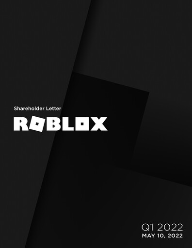 Thumbnail Roblox Quarterly Report 2022-q1