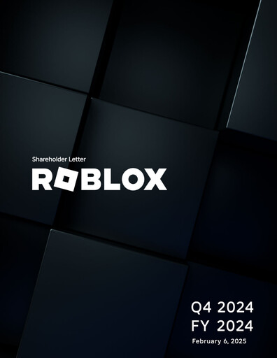 Thumbnail Roblox Quarterly Report 2024-q4