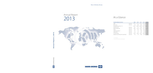 Thumbnail Knorr-Bremse Annual Report 2013