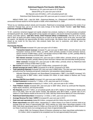 Thumbnail Robinhood Quarterly Report 2026-q1