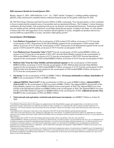 Miniature DiDi Rapport trimestriel 2024-q2