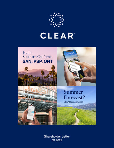 Miniature CLEAR Secure Rapport trimestriel 2022-q1
