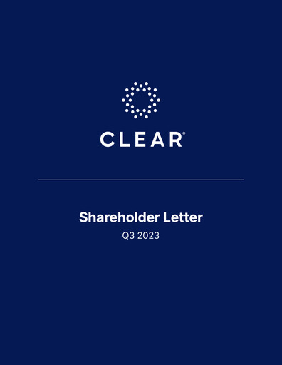 Miniature CLEAR Secure Rapport trimestriel 2023-q3