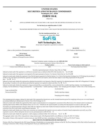 Thumbnail SoFi Annual Report 2023