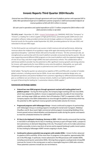 Thumbnail Innoviz Technologies Financial Statement 2024-q3